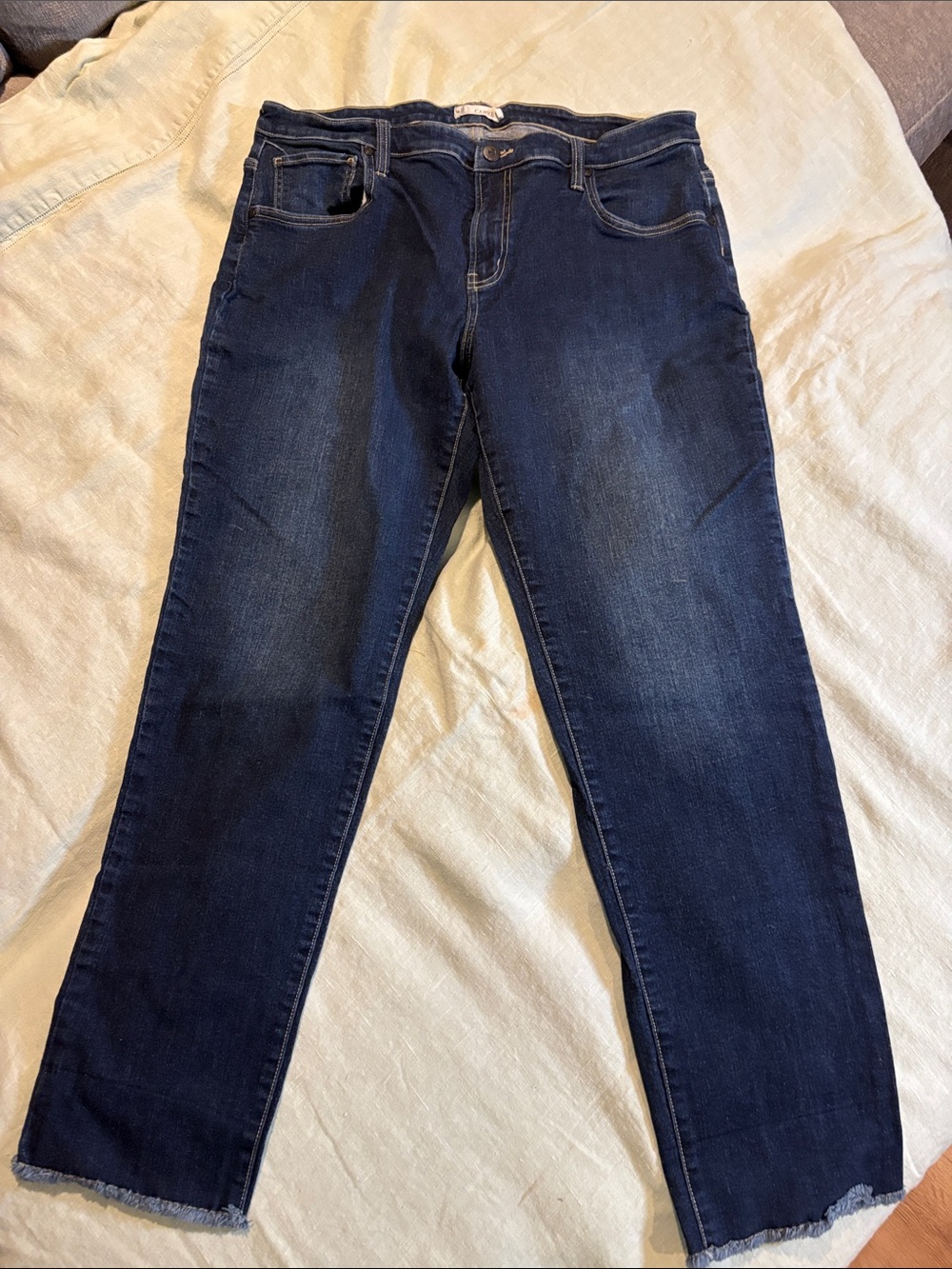 Carve Designs Carson Dark Indigo Straight Leg Women's Jeans Sz 14